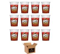 Instant Pot Noodles | Beef & Tomato, Chicken & Mushroom, Original Curry & Bombay Bad Boy | Quick & Easy Ready Meal Snack Pots | Cup Noodles Variety - 90g (Case of 12, Beef & Tomato 90g)