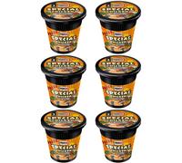 Instant Pot Noodles Halal Certified Instant Special Chicken Flavoured Noodles Vegetarian Egg Free 60g (Pack of 6) + FabFinds Mug