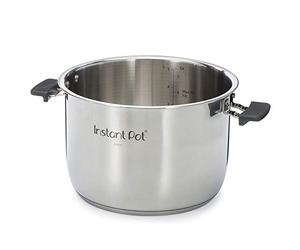 Instant Pot Stainless Steel Inner Cooking Pot with Handles, 8-Qt, Polished Surface, Rice Cooker, Stainless Steel Cooking Pot, Use with 8-Qt Duo Evo,Pro & Pro Crisp