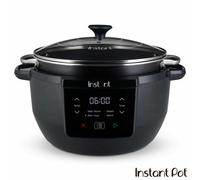 Instant Pot Superior 7.1L Slow Cooker, 4-In-1 Multi Cooker With Steam, Sauté/sear, Keep Warm Functions, Pfas-Free Inner Pot, Black
