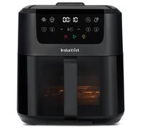 Instant Pot - Vortex Compact Black Air Fryer - 5L Basket, Family Size, 4 in 1 - Air Fry, Food Dehydrate, Bake, Reheat, Non-Stick, Easy Clean, Dishwasher Safe, Electric