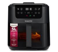 Instant Pot - Vortex Compact Black Air Fryer - 5L Basket, Family Size, 4 in 1 - Air Fry, Food Dehydrate, Bake, Reheat, Non-Stick, Easy Clean, Dishwasher Safe, Electric