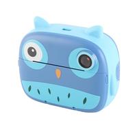 Instant Print Camera, 1080P HD 12MP Print Camera for Kids with Adjustable Settings, 2.4 Inch IPS Display, 16X Zoom, 4K Photo Resolution, 3 Paper Rolls, Long Battery Life, MP3