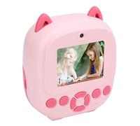 Instant Print Camera, 2.4 Inch 48MP 1080P HD Digital Video Cameras with Thermal Printing, Type C Charging, Built in 1300mAh Battery, for Kids and Family (Pinkish)