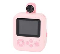 Instant Print Camera, 48MP HD Instant Print Photo Digital Cameras, 2.4 In IPS Screen Selfie Instant Camera with 180 Degree Rotating Lens for Students Teens (Pink)