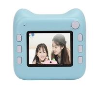 Instant Print Camera, 48MP High Definition Camera, 2.4in Screen, Digital Zoom, Inkless Photo Printing, Mini Thermal Printing Camera, 800mAh Battery, ABS Material, for Students