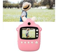 Instant Print Camera for Kids, Cute Cartoon Student Printing Camera, 2.4 Inch HD Display Print Camera, Lightweight and Portable Christmas Birthday Gifts for Boys Girls