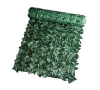 Instant Privacy Screen, Green, 50 x 300 cm, Artificial Hedge Wall Panel, PP Polyester Ivy, Garden, Balcony, Patio, Indoor Outdoor