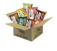 Instant Ramen Noodles Variety Bundle, 16 x 100g Packs - 8 Delicious Flavours - with Nissin Demae Shrimp, Beef, Miso, Chicken, Tonkotsu, Duck, Spicy, and Japanese Curry - Quick Easy Delicious Meals