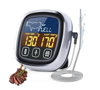 Instant Read Meat Thermometer | Waterproof Digital Food Probe for Oven & BBQ | The Ultimate Cooking Thermometer for Grilling, Baking, Chicken, Steak, and Roasts