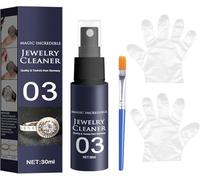 Instant Shine Jewelry Cleaner Spray, Anti Tarnish and Quick Cleaning,Watch Diamond Silver Gold Jewelry Cleaner Solution