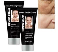 Instant Skin Tightening Face & Neck Cream, Jorondy Firming Cream, Anti-Wrinkle Collagen Boost With Deep Hydration, Wrinkle Filler Serum, Smooths & Moisturizes, 100ml For Women & Men (2PCS)