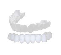 Instant Smile Transformer, Confidence Smile, User Friendly Temporary Teeth with Realistic Whitening Effect, Nature and Comfortable Fit for Adjustable