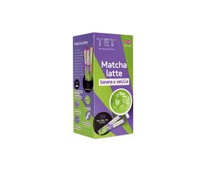 Instant tea drink True English Tea Matcha Latte Banana & Vanilla, 10 pcs.