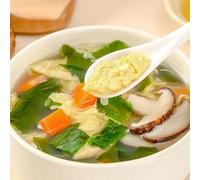 Instant Vegetable Soup,seaweed mushroom soup,freeze dried vegetable bag,Healthy and Nutritious Ready-to-Eat Breakfast,Chinese food,convenient vegan soup,vegetables Tomato soup (vegetable soup,10 bag)