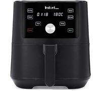 Instant Vortex Digital Single Drawer Air Fryer with Easy to Use 4 Smart Programmes - Air Fry, Bake, Roast and Reheat Capacity, Non-Stick and Dishwasher Safe Basket, Black - 3.8 Litre, 1400-1650W