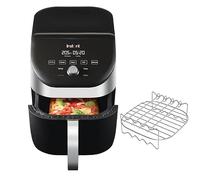 Instant Vortex Slim Digital Air Fryer comes with Compact Single Air Frying Drawer, 5 Smart Programmes - Air Fry, Bake, Roast, Grill, Reheat Capacity - Stainless Steel, 5.7L, 1700W