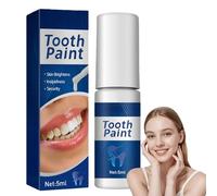 Instant White Teeth Paint - Quick-Dry Enamel Lacquer for A Bright Smile,Easy at-Home Stain Removal & Teeth Whitening,Effortless Smile Brightener with Lasting Shine