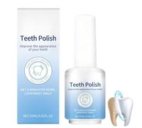 Instant Whitening Dental Lacquer 15 ml,Tooth Polish Uptight White,Whitening Tooth Paint,Dental Teeth Whitening Pen,Teeth Paint White Instant,Dental Bright,Instant Teeth for Polish Stain Removal (1PC)