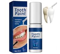 Instant Whitening Dental Lacquer, Teeth Oral Cleaning Care, Tooth Polishing and Brightening, White Paint for All Types Teeth, Paint Enamel, Tooth Polish Uptight White (1PCS)
