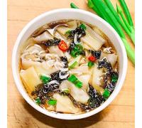 instant wide noodle soup,savory and umami,ready-to-eat ramen noodle soup,Healthy and Nutritious convenient meal replacement noodles soup,late night snack,Chinese food (Mushroom flavor102g,1box)