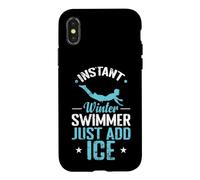 Instant Winter Swimmer just add Ice Case for iPhone X/XS