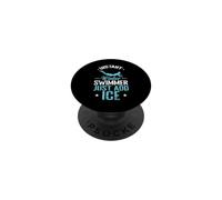 Instant Winter Swimmer just add Ice PopSockets Adhesive PopGrip