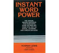 Instant Word Power [Paperback] [Jan 01, 2011] Norman Lewis