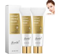 Instant Wrinkle Eraser, Natural Instant Wrinkle Remover Serum Firming Lotion, Skin Tightening Cream for Face, Day and Night Moisturiser Women, Anti-Aging Anti Wrinkle Eye Cream (14cm, 2pcs)