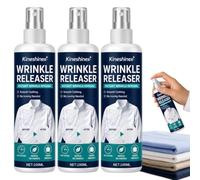 Instant Wrinkle Releaser Spray, 3PCS Smooths Creases in Seconds, No-Iron Crease Remover for Clothes, Travel-Size Fabric Care for Business Attire & Casual Wear, Travel-Ready Static-Free