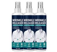 Instant Wrinkle Releaser Spray, Instant Wrinkle Release - No Iron, Travel-Ready, Static-Free & Fresh, Perfect for Home or On-the-Go (3pcs,100ml)