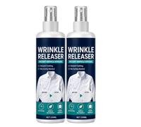 Instant Wrinkle Releaser Spray, Instant Wrinkle Release - No Iron, Travel-Ready, Static-Free & Fresh, Perfect for Home or On-the-Go (2pcs,100ml)