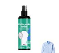 Instant Wrinkle Releaser Spray - Smooths Creases in Seconds, 100ml Wrinkle Crease Release Spray, No Ironing Required & Easy To Use, Fast-Acting Anti Crease Sprays for Home or Travel (1Pcs-A)