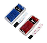 Instantly Acid and Base Detection Strips 2Pack with Red and Blue Litmus Paper 200 and Testing Per Box for Various Samples Double Color (Red & Blue) and Testing
