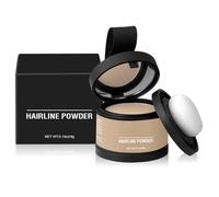 Instantly Hairline Powder with Mirror and Puff, Instantly Conceals Hair Loss, Covers Gray Roots, Windproof & Sweatproof, Hair Shadow Toppers for Women & Men (Light Blonde)