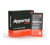 Instantly Recharges, Mental Energy and Physical, Tonic-Energy Food Supplement, 14 Sachets, Ginseng and Taurine, Minerals & Vitamins, No Caffeine, No Lactose, No Gluten, Apportal Boost, Pharmanutra