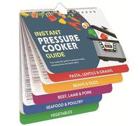 InstantPot Recipe Book & Cooking Guide - Includes Accessories Times Chart & Cheat Sheet Magnets