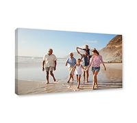 InstantPrinting Personalized canvas print | Your Photos on Canvas | Professionally Printed Framed Custom Canvas Prints | My Personalised Picture Image Wall Art - 20'' x 12'' (51cm x 30cm)