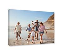 InstantPrinting Personalized canvas print | Your Photos on Canvas | Professionally Printed Framed Custom Canvas Prints | My Personalised Picture Image Wall Art - 20" x 16" (51cm x 40cm)
