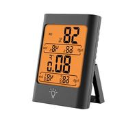 Instants Read Indoor Hygrometer Thermometers With Maximums Minimum Display And Mount For Home Kitchen Office Fast Responses Digital Hygrometer For Indoor Climate
