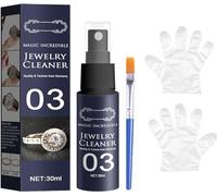 Instashine Jewelry Cleaner, Anti-Tarnish Quick Jewelry Cleaning Spray, Instant Shine Jewelry Cleaner Spray, Restore Sparkle, Long-Lasting Protection (1Pcs)