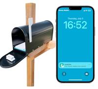 InstaView Wireless Mailbox Alert System with Sensors and Receiver, Mailbox Alarm with Phone app, 1K ft Long-range Mail Delivery Notification Device