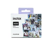 instax Limited edition 3 pack Deco mini film Bundle, Confetti, SKY Blue, Mermaid Borders, pack contains 3 x 10 shot film catridges