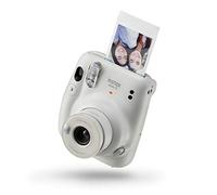 instax mini 11 instant film camera, auto exposure and Built-in selfie lens, Ice White