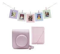 INSTAX mini 12 acessory kit, Camera case, Photo Album, Hanging Cards and pegs, Blossom Pink