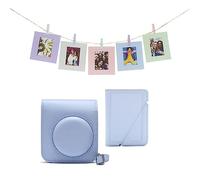 INSTAX mini 12 acessory kit, Camera case, Photo Album, Hanging Cards and pegs, Pastel Blue