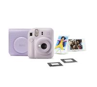 instax Mini 12 Instant Camera Bundle - Purple