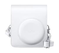 instax mini 13 camera case with adjustable shoulder strap, Clay White