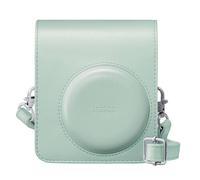 instax mini 13 camera case with adjustable shoulder strap, Lagoon Green