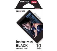 Instax Mini Black Border Film 10 Shots Black